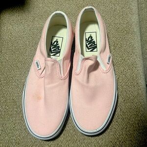 Pink vans size 7.5 women’s